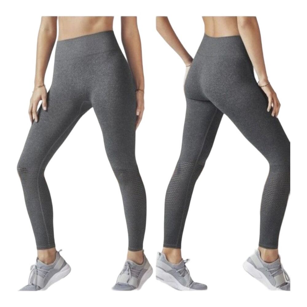Fabletics Musetta High Waist Tights Leggings XL Walking on Air Gray